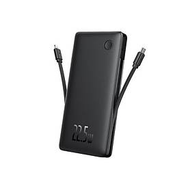 Baseus Airpow Lite Power Bank 10000mAh 22.5W �ift Kablo - Siyah