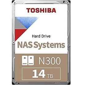 Toshiba N300 14TB 7200Rpm 512MB HDWG51EUZSVA Nas Diski