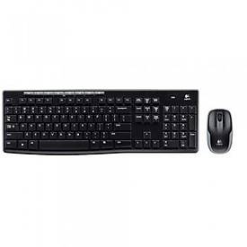 Logitech Mk270 Kablosuz Klavye Mouse Set Usb Siyah 920-004525
