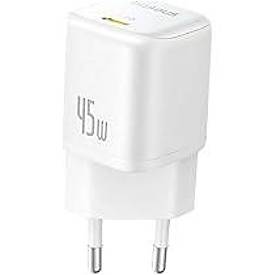 Baseus PicoGo Serisi GaN Type-C 45W H�zl� �arj Adapt�r�-Beyaz P10176800213-00