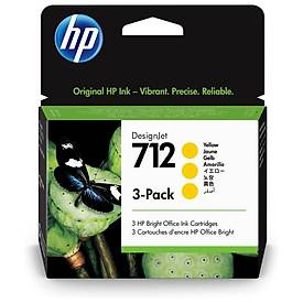 HP 3ED79A (712) SARI 29ML 3 PACKS GENIS FORMAT MUREKKEP KARTUSU