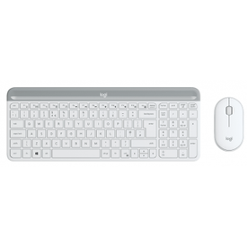 Logitech Mk470 Kablosuz Klavye Mouse Set Beyaz 920-009436