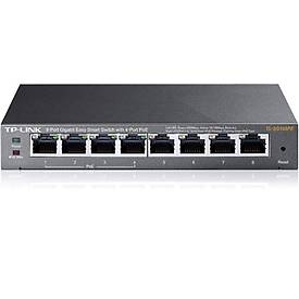 TP-LINK TL-SG108PE 8 PORT GIGABIT (4 PORT PoE) EASY SMART MASAST SWITCH