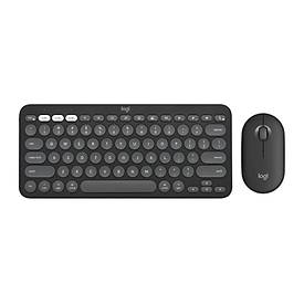 Logitech Pebble 2 Blutooth Klavye Mouse Set Siyah (920-012245)