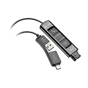 Poly DA85 USB to QD BLK Adapt�r TAA 786C7AA