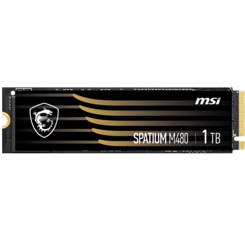 Msi Spatium M480 Pro 1TB PCIE 4.0 NVME M.2 7400/6000MB/s Ssd