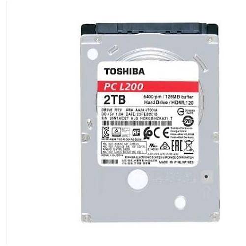 Toshiba 2TB Sata 3.0 5400RPM 128MB 2.5'' Dahili Notebook Diski