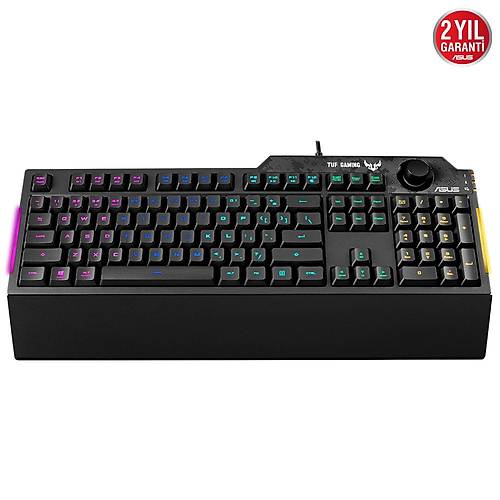 ASUS TUF GAMING K1 RGB MECH BRANE OYUNCU TRKE KLAVYE
