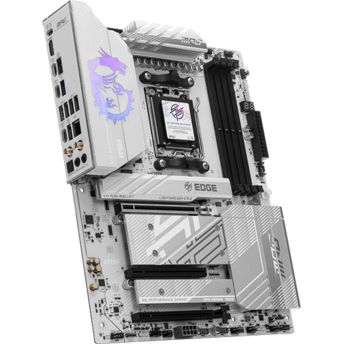 MSI MPG B850 EDGE TI WIFI AM5 DDR5 8400MHZ(OC) HDMI 4x M.2 WI-FI 7 ATX ANAKART