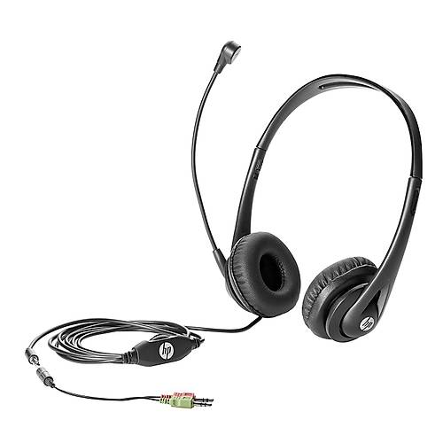 Hp T4E61AA Business Headset V2 Kulak st Mikrofonlu Kulaklk