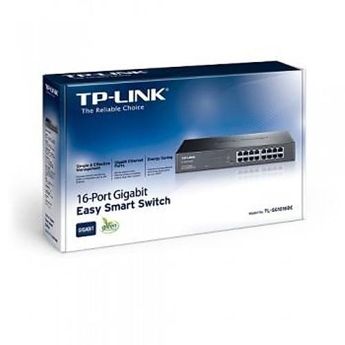 TP-LINK TL-SG1016DE 16PORT 10/100/1000 YNETLEBLR SWITCH