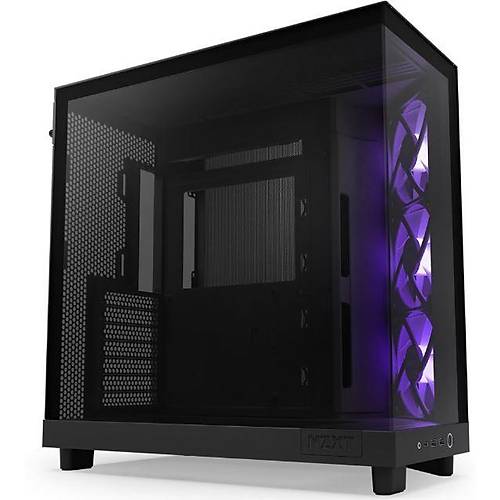 H6 Flow CC-H61FB-R1 RGB Siyah ATX Mid Tower Kasa