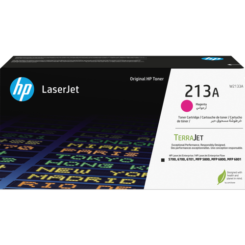 HP W2133A K�rm�z� Toner (213A) 3.000 Sayfa