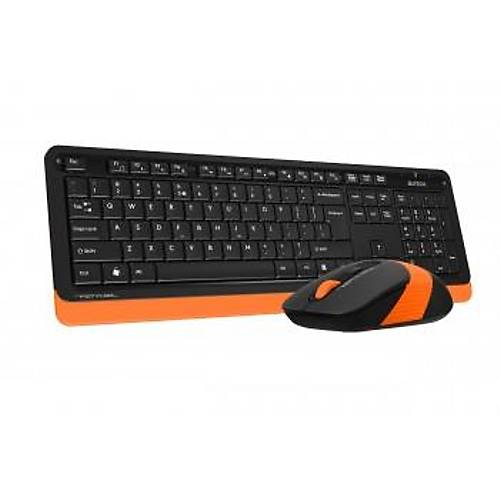 A4 TECH FG1010 Q USB TURUNCU KABLOSUZ KLAVYE MOUSE SET