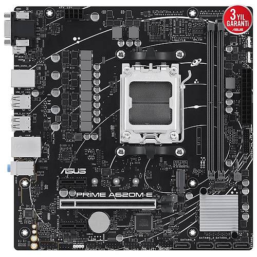 ASUS PRIME A620M-E-CSM DDR5 M.2 HDMI mATX AM5