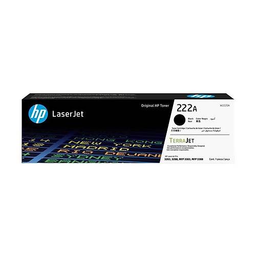 HP W2220A (222A) SIYAH LASERJET TONER 1.300 SAYFA