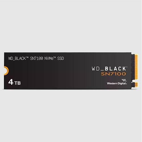 Western Digital Black SN7100 4TB WDS400T4X0E PCI-4.0 7250/6900MB/S M2 Ssd