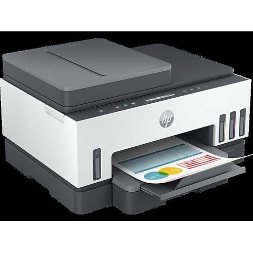 Hp Smart Tank 750 WiFi-Ethernet ADF ok Fonksiyonlu Yazc (6UU47A)