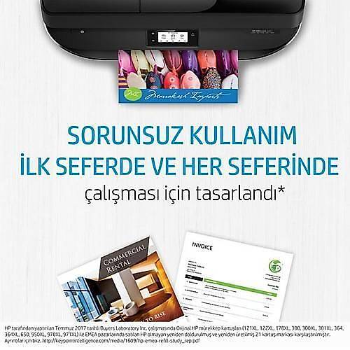 HP B6Y11A (771C) AIK KIRMIZI 775 ML GENIS FORMAT MUREKKEP KARTUSU