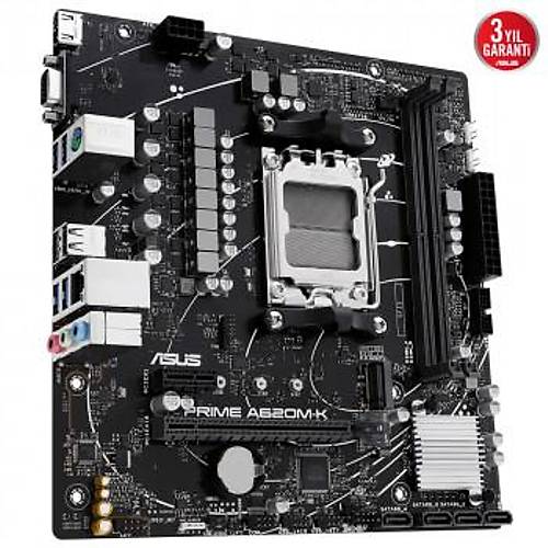 ASUS PR�ME A620M-K DDR5 6400+(OC) HDM� VGA M.2 AM5