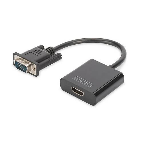 Digitus VGA Erkek to HDMI Dii evirici