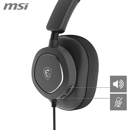Msi Gg Maestro 300 Gaming Headset Usb C Kulak�st� Kulakl�k