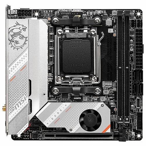 MSI MPG B650I EDGE WIFI DDR5 HDMI M.2 USB 3.2 LAN W�F� MITX AM5