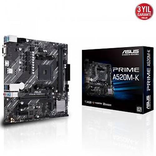 ASUS PRIME A520M-K DDR4 4600MHz AM4