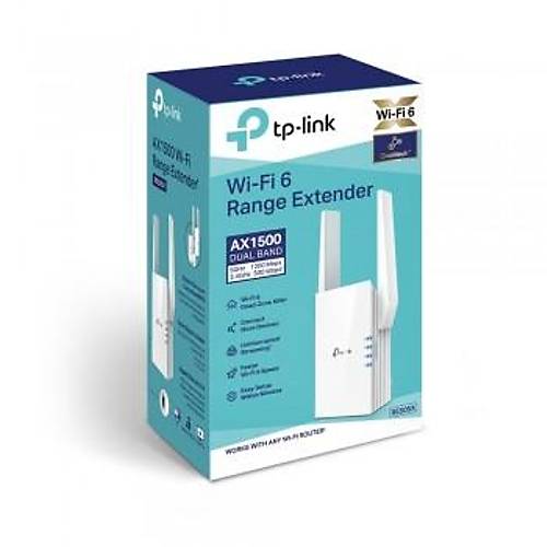 TP-LINK RE505X AC1200 1200Mbps PRZ TP MENZL GENLETC