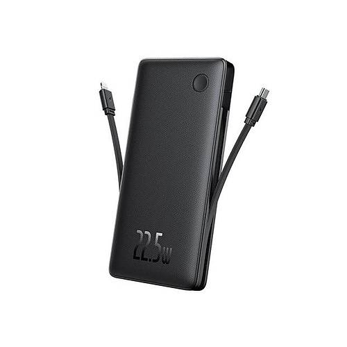 Baseus Airpow Lite Power Bank 10000mAh 22.5W �ift Kablo - Siyah