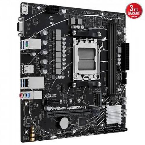 ASUS PR�ME A620M-K DDR5 6400+(OC) HDM� VGA M.2 AM5