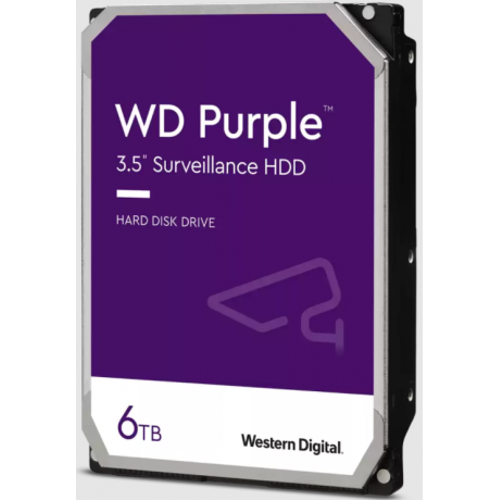 Western Purple 6Tb 5400Rpm 256Mb 3.5