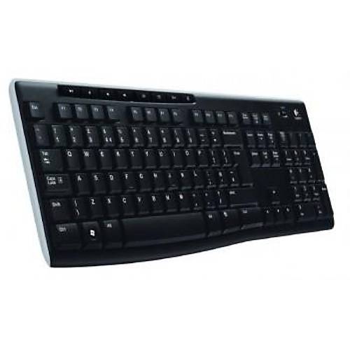 LOGITECH K270 KABLOSUZ KLAVYE Q TR USB S�YAH 920-003761 KLAVYE