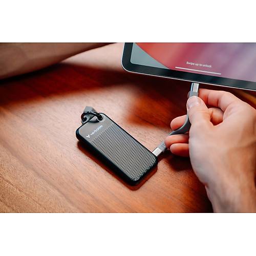 Verbatim 32190 1TB Gen2 USB 3.2 Type-C 1000MB/1000MB Tanabilir Ssd