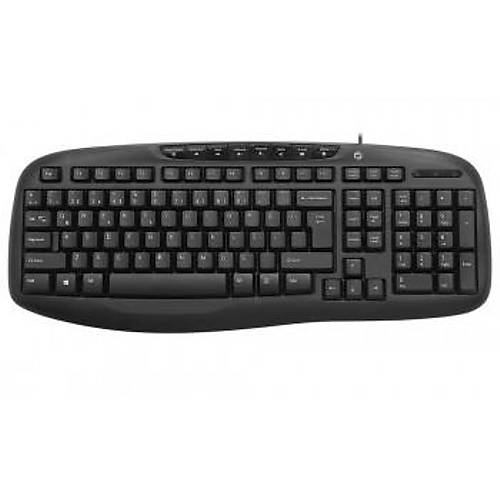 Frisby Fk-4820Qu Multimedya Q  Usb Kablolu Siyah Klavye