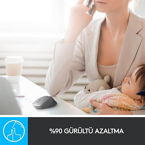 LOGITECH M330 SESSZ KABLOSUZ OPTK MOUSE-MAV 910-004910