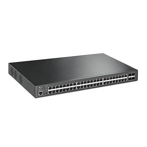 TP-LINK TL-SG3452XP JETSTREAM 48 PORT GIGIBAIT 4 PORT GIGABIT L2 YONETLEBLR SWITCH