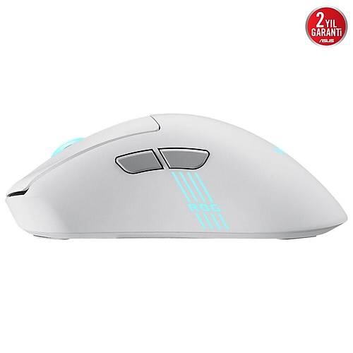 Asus Rog Kers II Orgn P722 Oyuncu Beyaz Mouse  