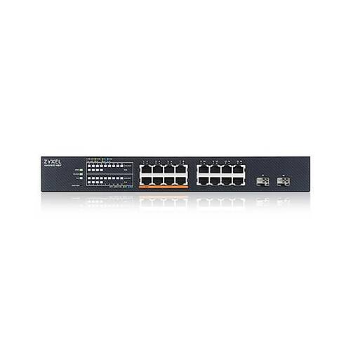 ZYXEL XMG1915-18EP 16-PORT 2.5GbE 2 SFP+ 8 x PoE++ 180W SMART MANAGED SWITCH