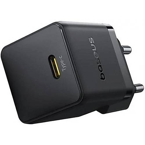 Baseus Palm Fast USB-C 20W Siyah �arj Cihaz� 