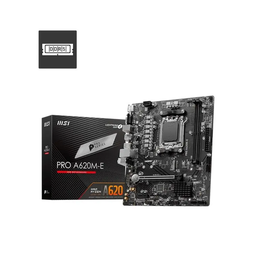 MSI PRO A620M-B AMD A620 AM5 DDR5 6800(OC) ANAKART