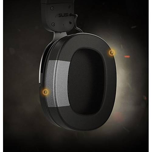 Asus TUF GAMING H3 Kablolu Kulak �st� Oyuncu Kulakl���