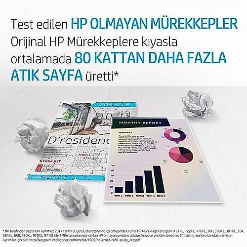 Hp 3Ym63Ae (305Xl) 3 Renkl Murekkep Kartusu 200 Sayfa