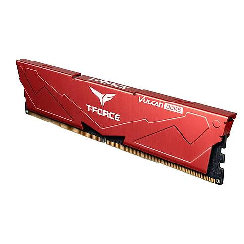 Team T-Force Vulcan Red 32GB (2x16) 6000MHz DDR5 CL38 Ram (FLRD532G6000HC38JDC01)