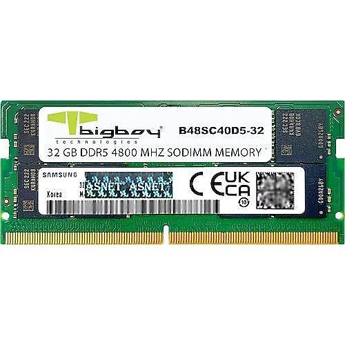 BIGBOY 32GB DDR5 4800MHZ CL40 B48SC40D5-32 SODIMM RAM