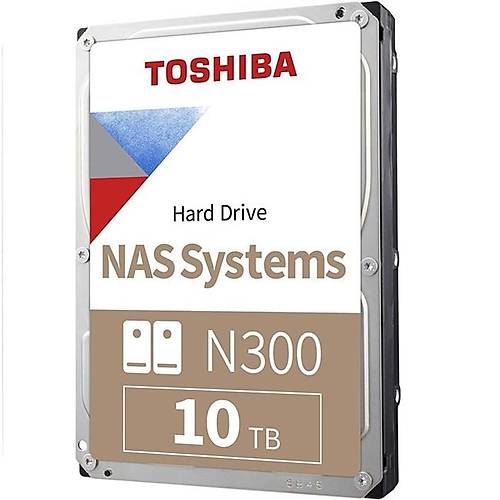Toshiba N300 10TB 7200Rpm 512MB MN10ADA10TS Nas Diski