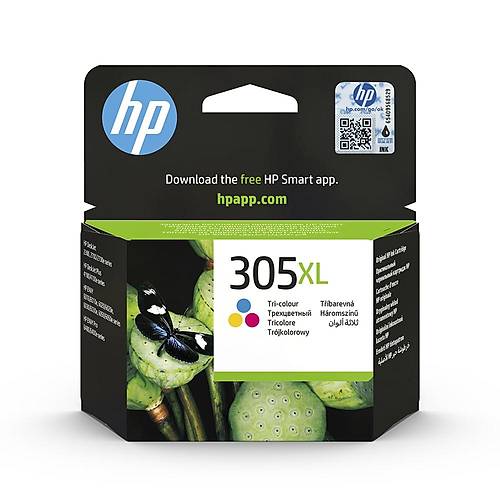 Hp 3Ym63Ae (305Xl) 3 Renkl Murekkep Kartusu 200 Sayfa