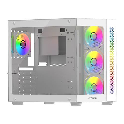 James Donkey Stark S800 4X ARGB 750W ATX Beyaz Kasa