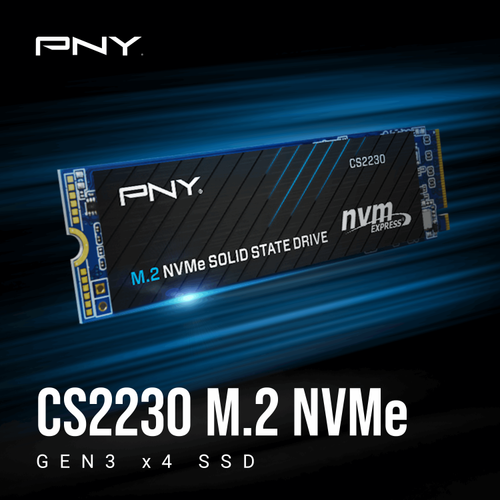 PNY CS2230 2TB 3300/2500Mbs NVMe PCIe M.2 SSD (M280CS2230-2TB-RB) Ssd
