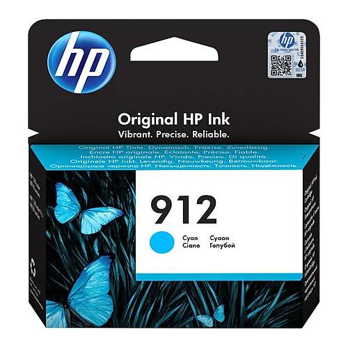 HP 3YL77AE Mavi Mrekkep Kartu (912) 315 Sayfa